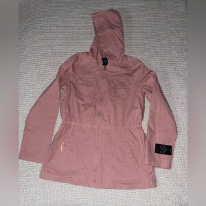 Girls Louise kids paris Pink Hooded Jacket